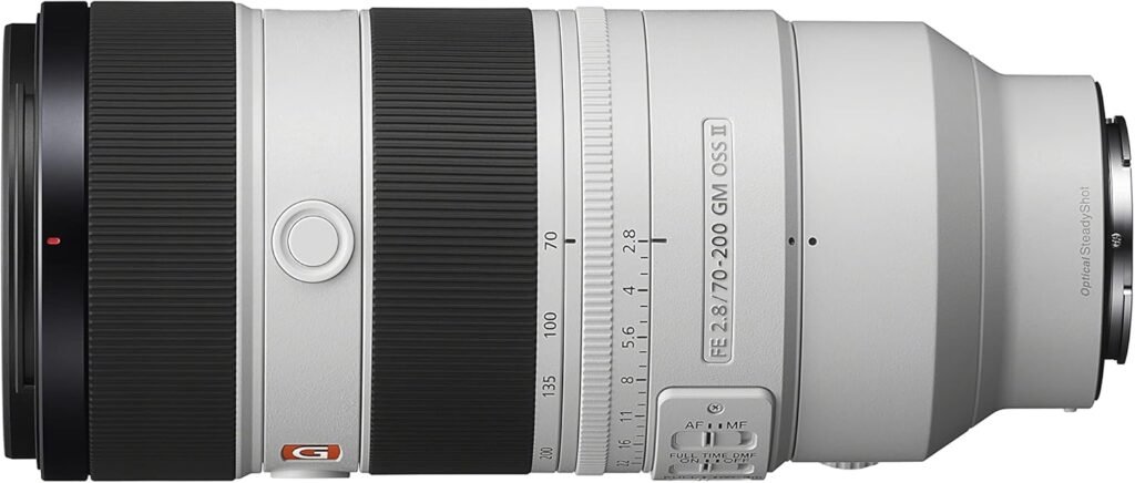 Sony FE 70-200mm F2.8 GM OSS II Full-Frame Constant-Aperture telephoto Zoom G Master Lens (SEL70200GM2) White