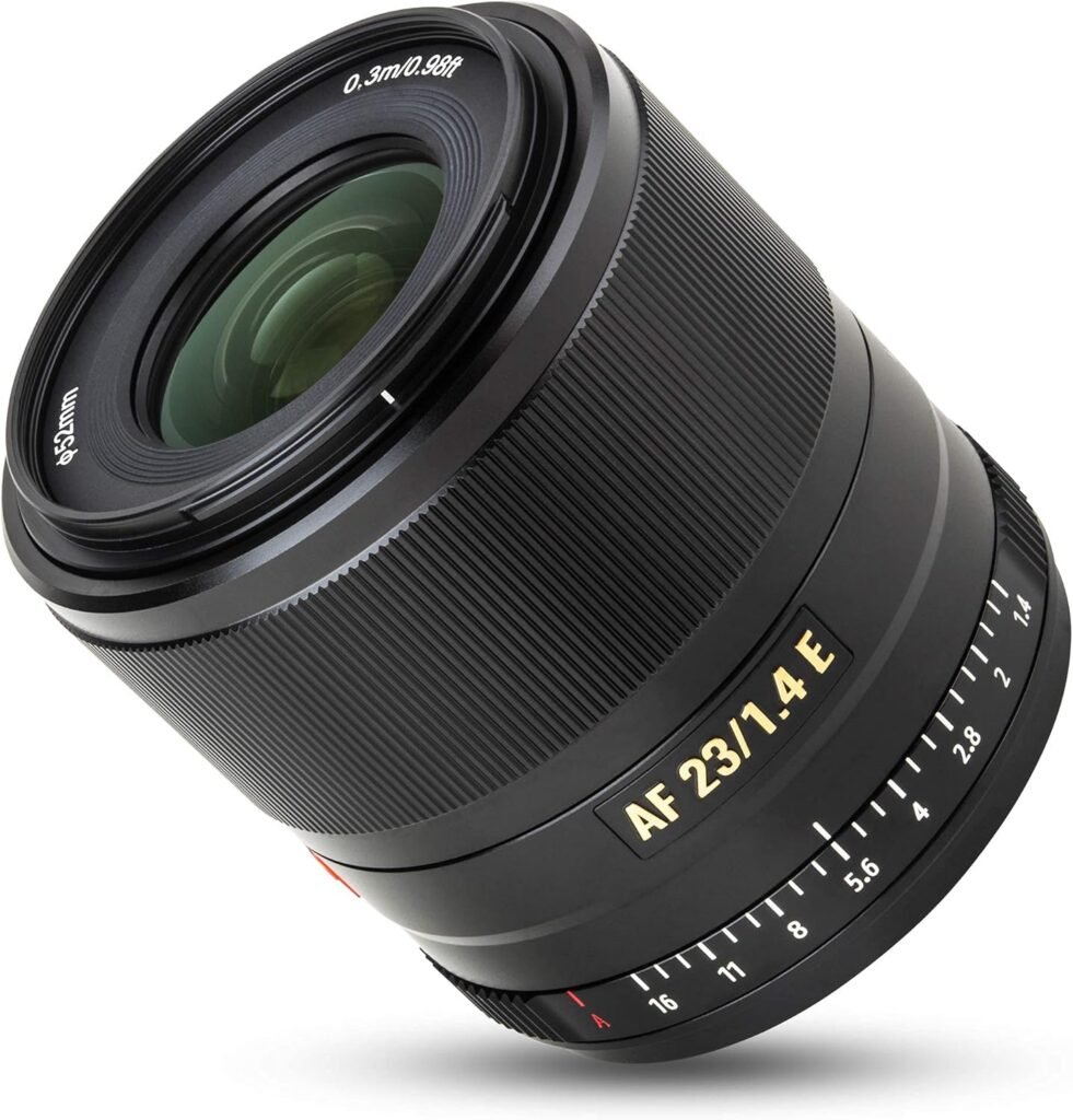 VILTROX 33mm F1.4 f/1.4 Auto Focus Prime LensCompatible with Sony E-Mount Camera A6500 A6300 A6000 A6400 A6100 A5100 A6600 A7 A7R A7C A7II A7RII A7SIII A7III A7RIII A7RIV A9