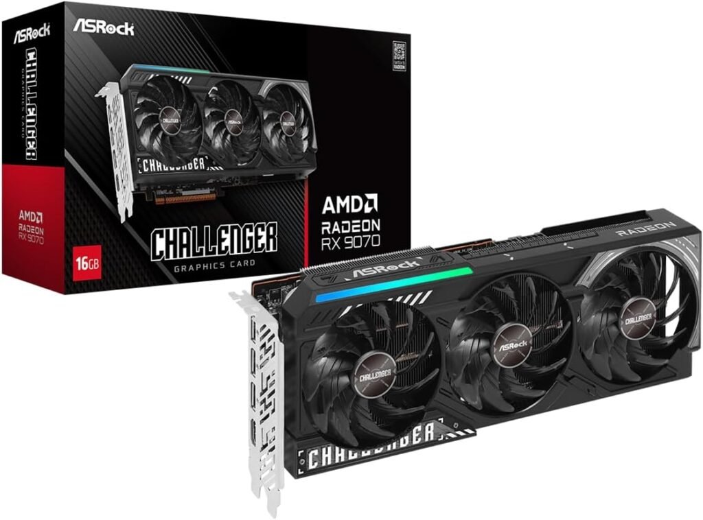 ASRock Radeon RX 9070 Challenger 16GB OC Graphics Card Review: High-Performance AMD RDNA 4 Power for 4K Gaming