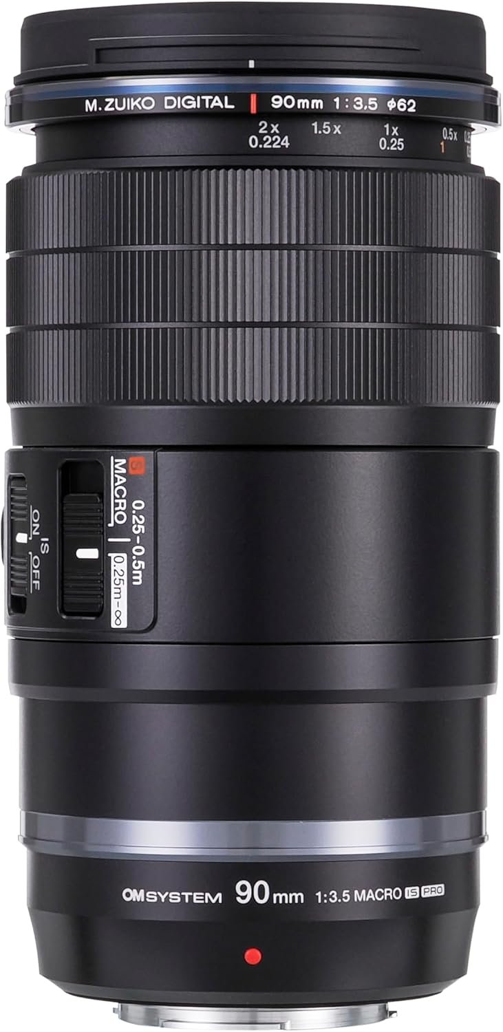 OM SYSTEM Olympus M.Zuiko Digital ED 90mm F3.5 Macro IS PRO Review: Ultra-Macro Power and Weather Sealing